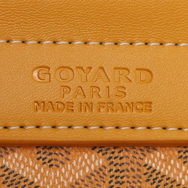 Goyard original canvas rouette shoulder bag GY0004 yellow