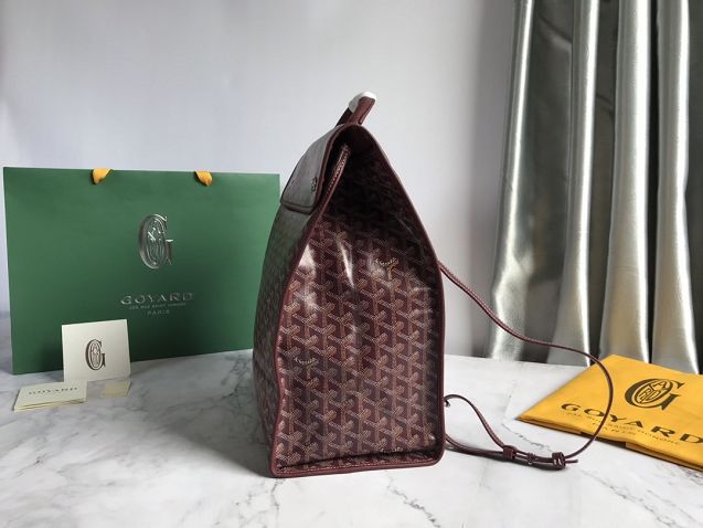 Goyard original canvas saint leger backpack GY0001 bordeaux