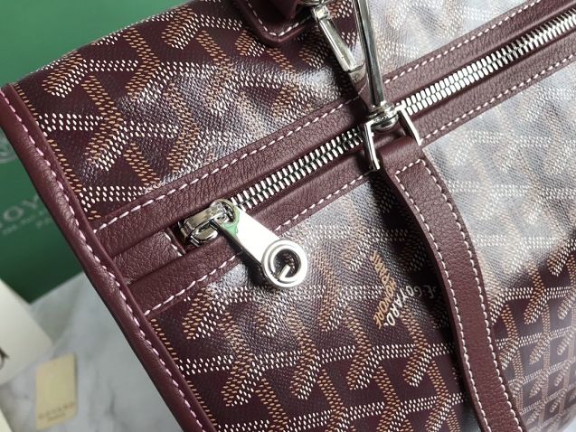 Goyard original canvas saint leger backpack GY0001 bordeaux