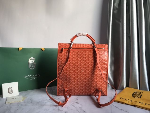 Goyard original canvas saint leger backpack GY0001 orange