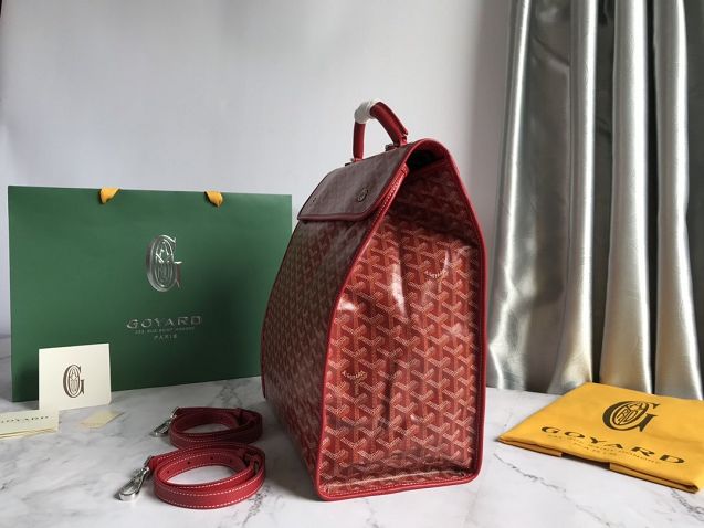 Goyard original canvas saint leger backpack GY0001 wine red