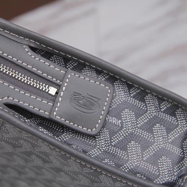 Goyard original canvas clutch GY0008 grey