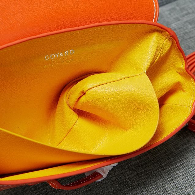 Goyard original canvas mini saigon bag GY0007 orange