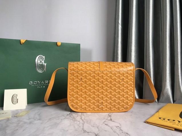 Goyard original canvas belvedere bag GY0012 yellow