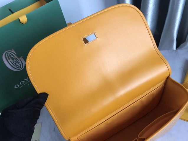 Goyard original canvas belvedere bag GY0012 yellow