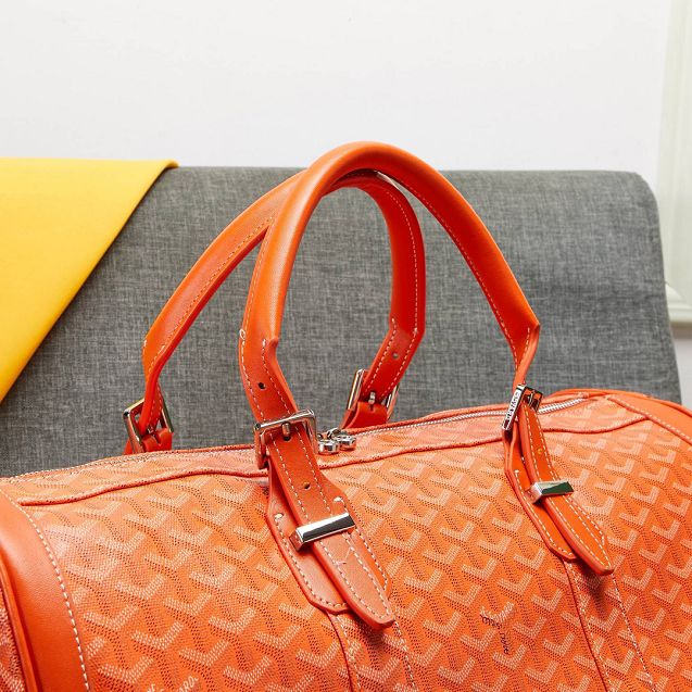 Goyard canvas travel bag GY0011 orange