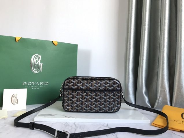 Goyard original canvas cap vert bag GY0015 black