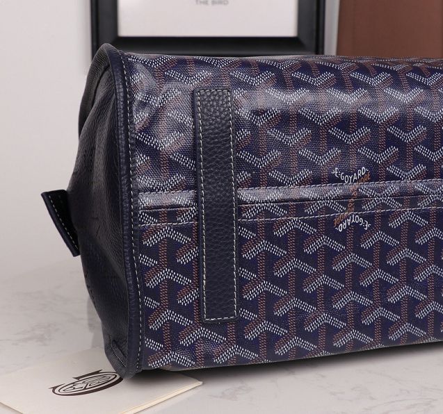 Goyard original canvas hardy tote bag GY0014 navy blue