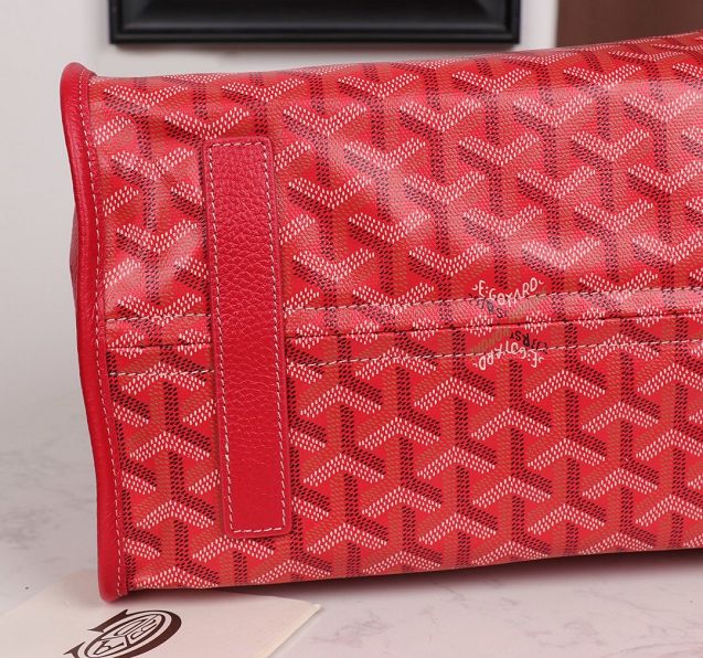 Goyard original canvas hardy tote bag GY0014 red