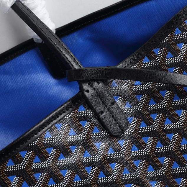 Goyard original canvas saint louis tote bag pm GY0017 blue