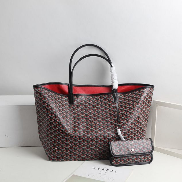 Goyard original canvas saint louis tote bag pm GY0017 red