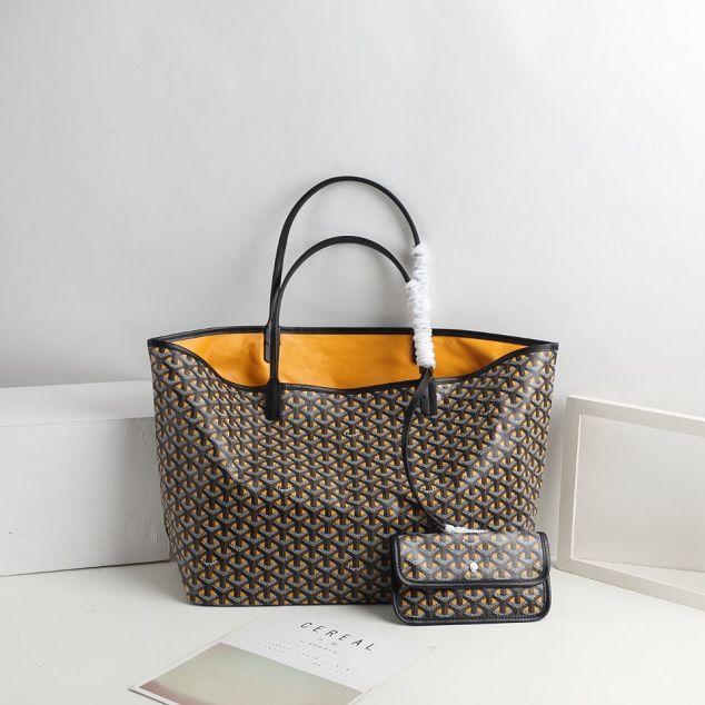 Goyard original canvas saint louis tote bag pm GY0017  yellow