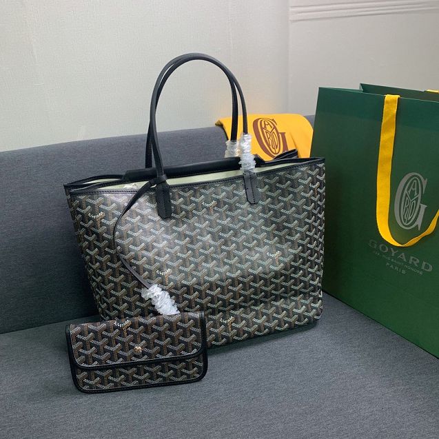 Goyard original canvas isabelle tote pm bag GY0025 black