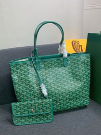 Goyard original canvas isabelle tote pm bag GY0025 green