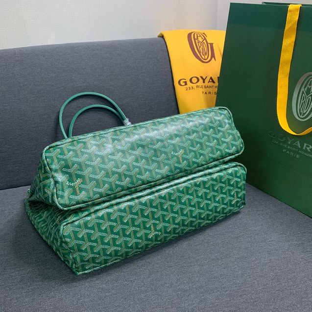 Goyard original canvas isabelle tote pm bag GY0025 green