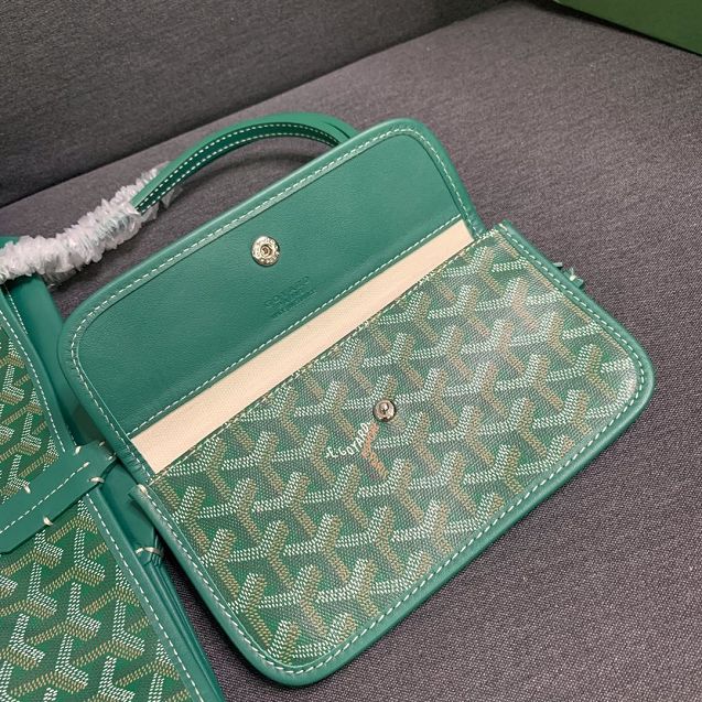 Goyard original canvas isabelle tote pm bag GY0025 green