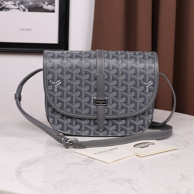 Goyard original canvas belvedere bag GY0012 grey