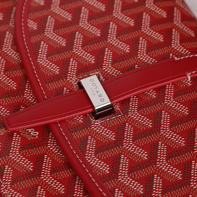 Goyard original canvas belvedere bag GY0012 red