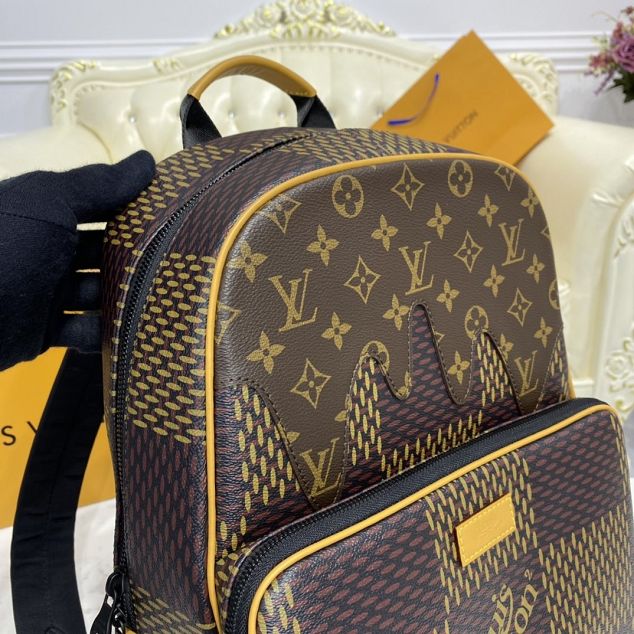 Louis vuitton original damier ebene canvas campus backpack N40380