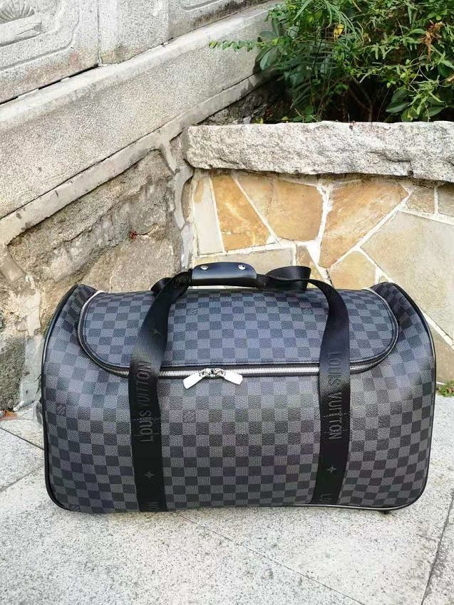 Louis vuitton original damier graphite horizon soft duffel 55 N40173