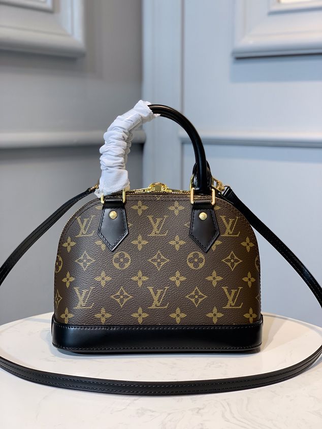 2021 Louis vuitton original monogram alma BB M53152 black