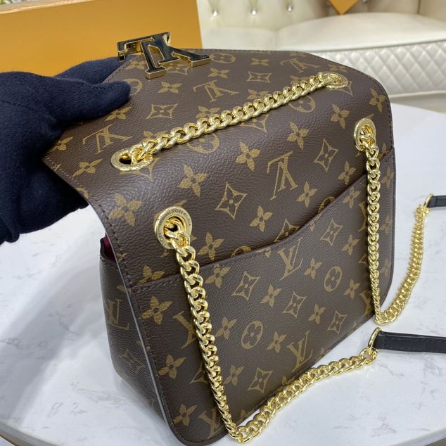 2021 Louis vuitton original monogram canvas passy handbag M45592