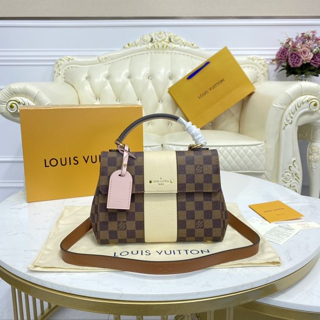 Louis vuitton original damier ebene bond street BB N41073 white