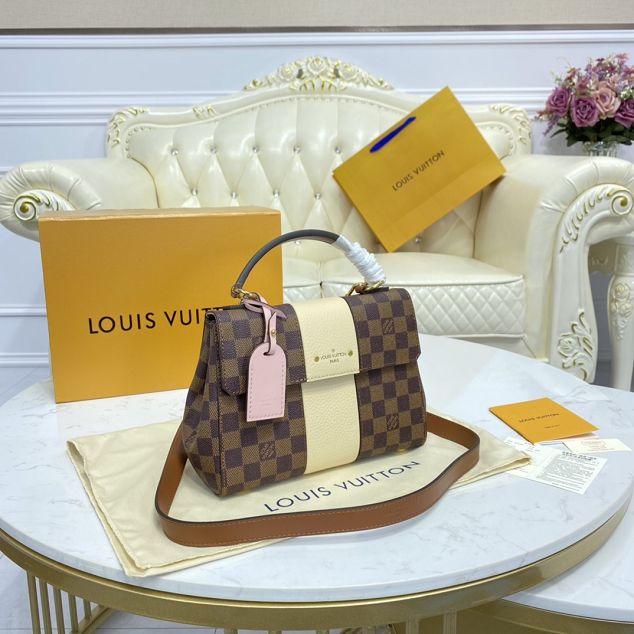 Louis vuitton original damier ebene bond street BB N41073 white