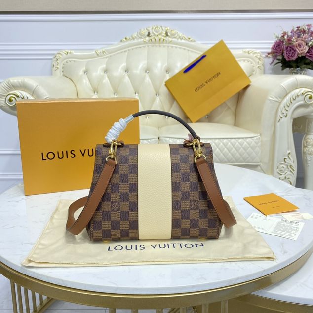 Louis vuitton original damier ebene bond street BB N41073 white