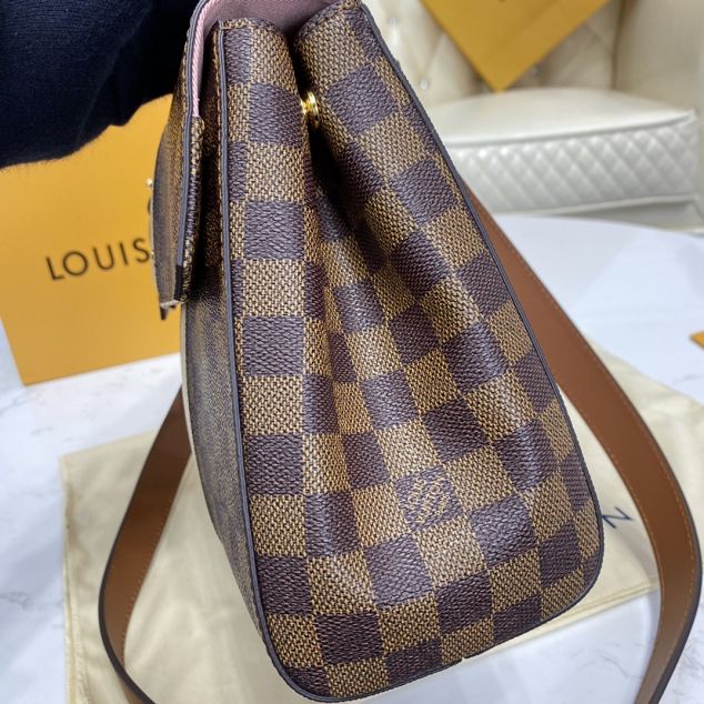 Louis vuitton original damier ebene bond street bag N64417 white