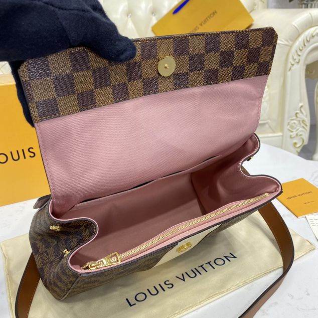 Louis vuitton original damier ebene bond street bag N64417 white