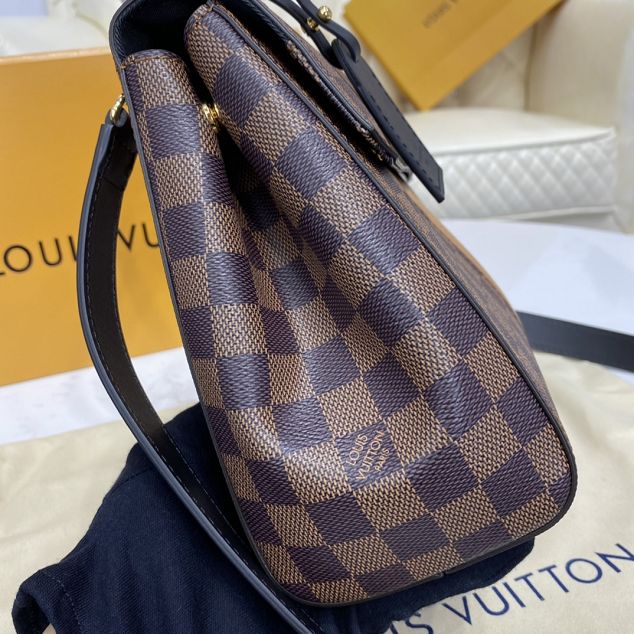 Louis vuitton original damier ebene bond street bag N64417 yellow