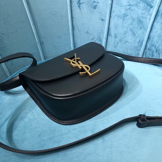 YSL original smooth calfskin kaia small satchel bag 619740 black