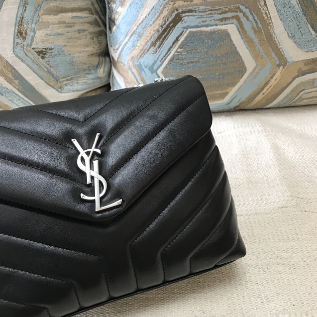 YSL original calfskin loulou small bag 494699 black