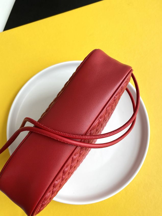 YSL original lambskin camera bag 648990 red