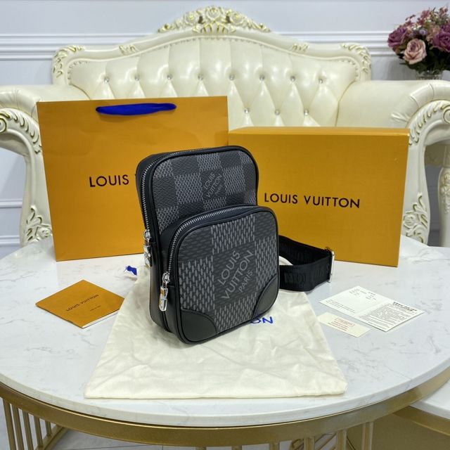 Louis vuitton original damier graphite amazone slingbag N50012