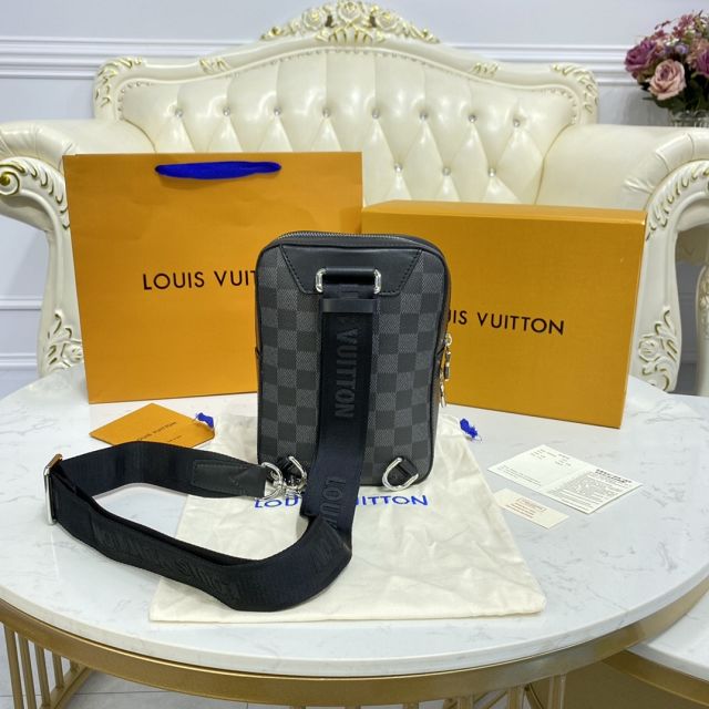 Louis vuitton original damier graphite amazone slingbag N50012