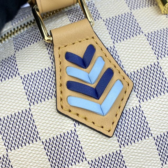 2021 Louis vuitton original damier azur speedy 30 N50054