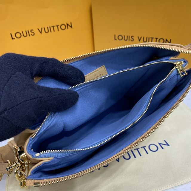 2023 Louis vuitton original lambskin coussin pm bag M57936 apricot