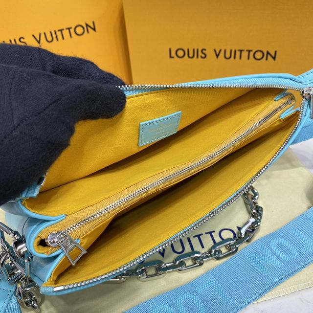 2023 Louis vuitton original lambskin coussin pm bag M57936 mint