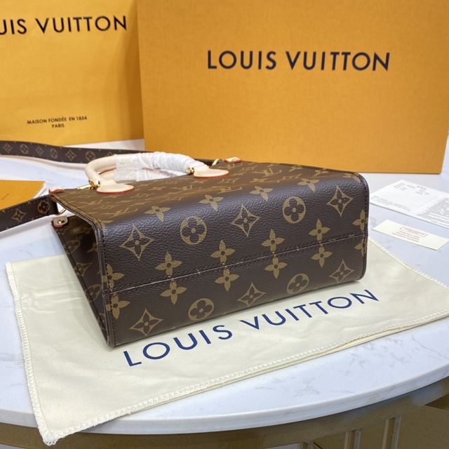 Louis vuitton original monogram canvas small sac plat m45842