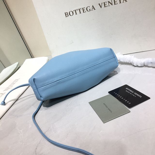 BV original calfskin mini 20 pouch 585852 light blue