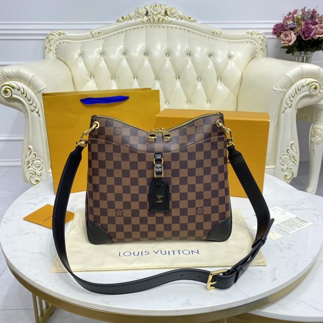 Louis vuitton original damier ebene odeon mm N50062 black