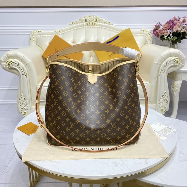 Louis vuitton original monogram canvas graceful hobo mm M40353