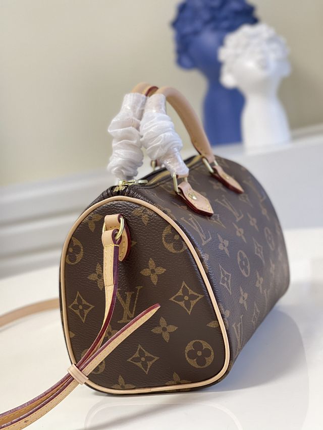 Louis vuitton original monogram canvas nano speedy 20 M61251