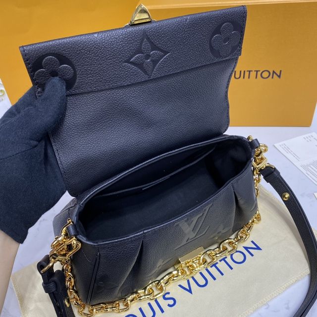 Louis vuitton original calfskin favorite bag M45813 black