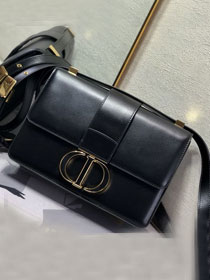 Dior original box calfskin 30 montaigne bag M9203 black