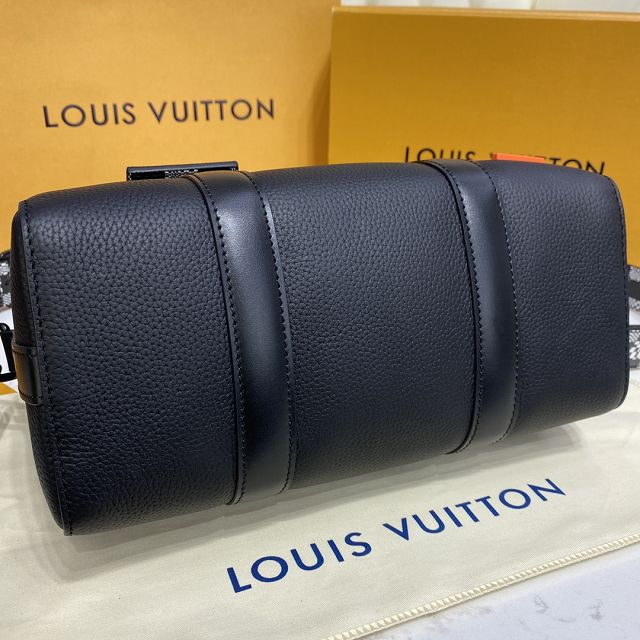 Louis vuitton original calfskin city keepall bag M57417 black