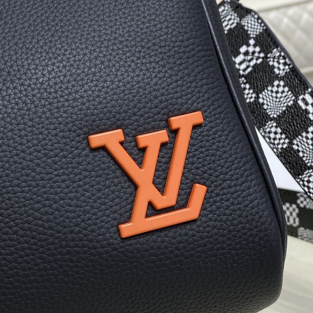 Louis vuitton original calfskin keepall 40 bag m57418 black