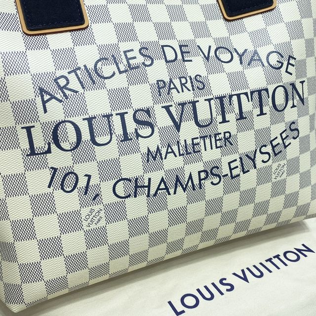 Louis vuitton original damier azur neverfull mm N41179 